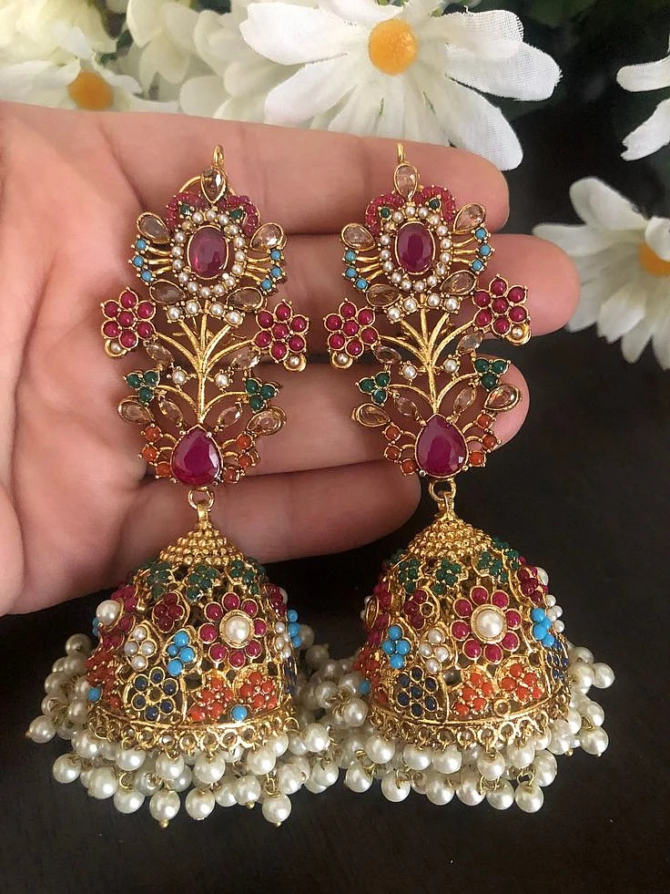 Traditional Jhumkas
