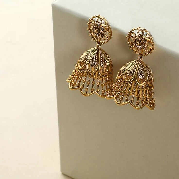 Traditional Jhumkas