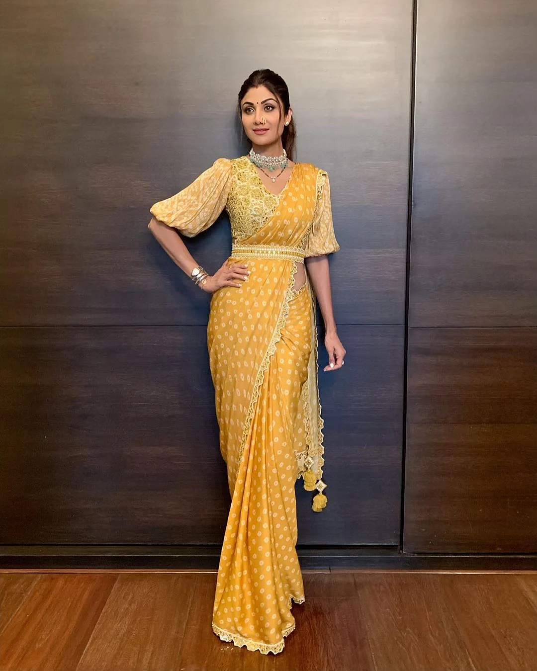 shilpa shetty saree3