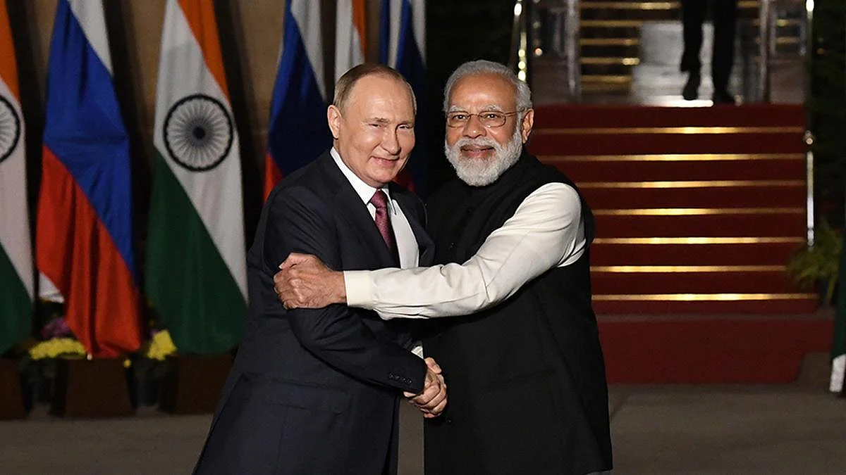 modi and putin