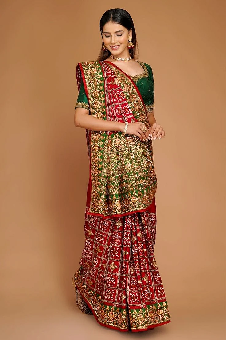 Bandhani Saree 6