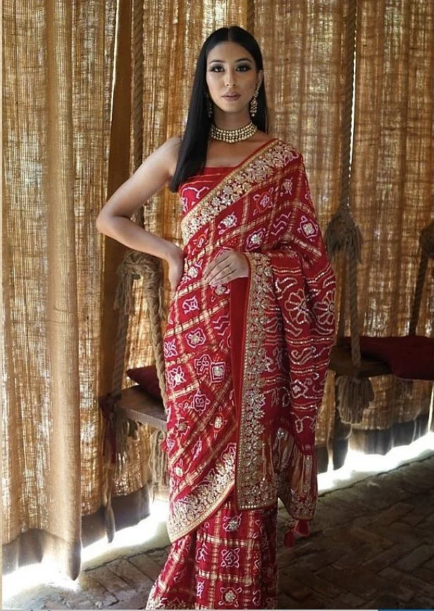 Bandhani Saree 5