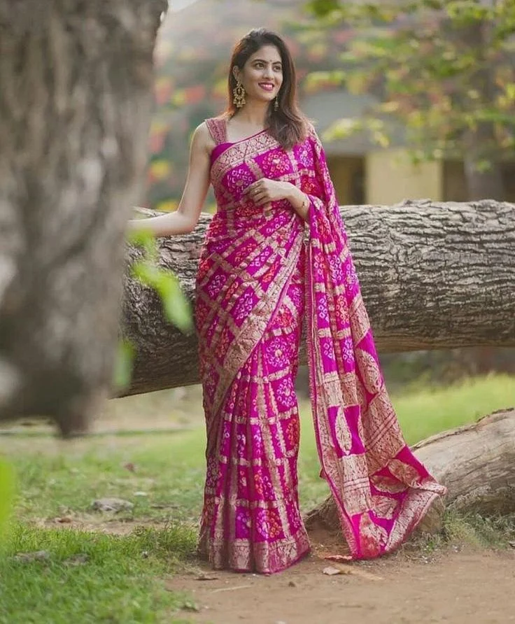 Bandhani Saree