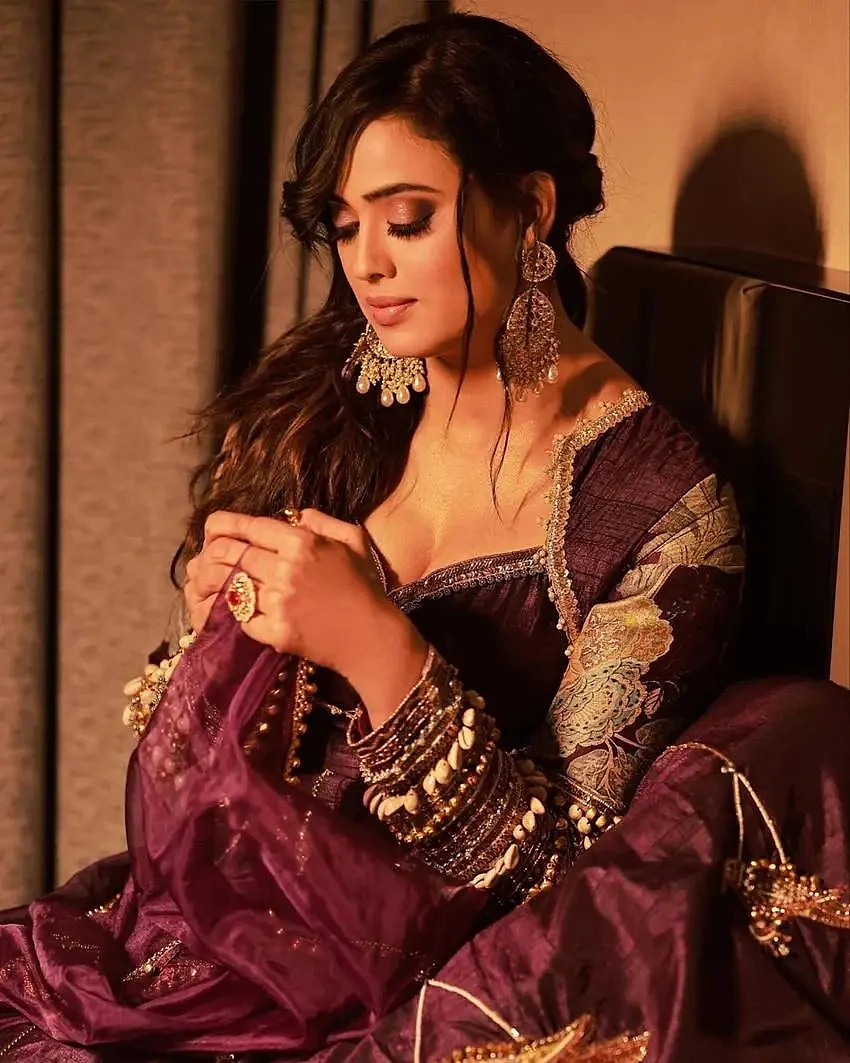 Shweta Tiwari anarkali suit435