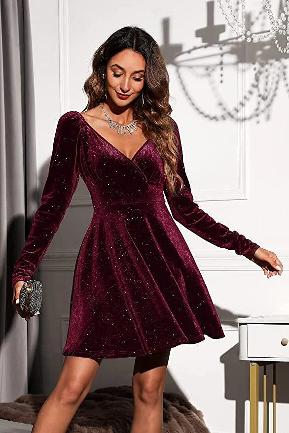 Velvet Western Dress 6