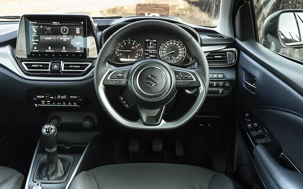 baleno interior steering wheel