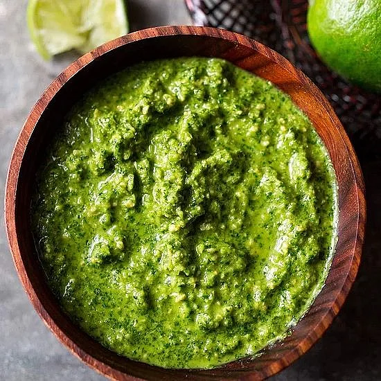 green chatni