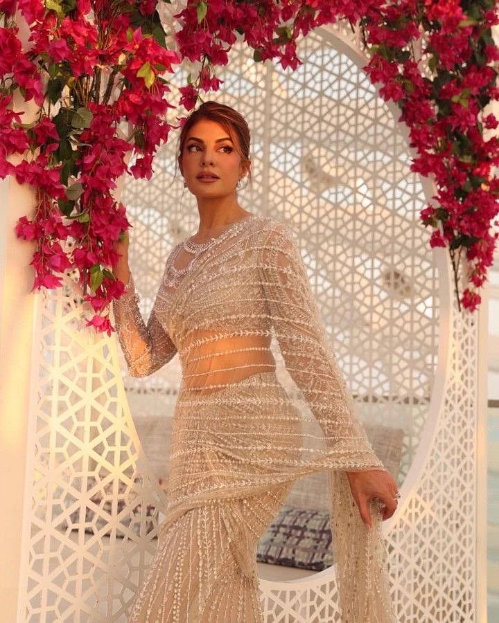 All White Saree Looks