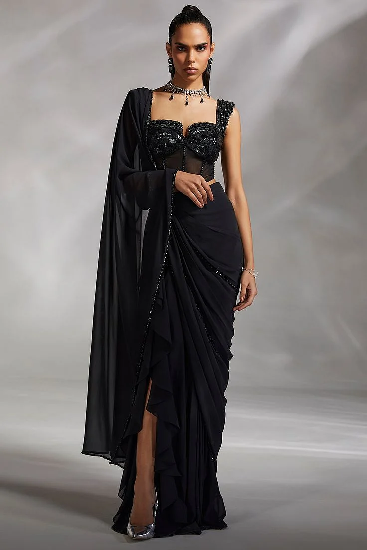 Slit Saree