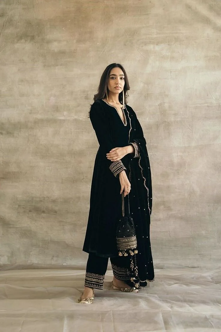 black suit design