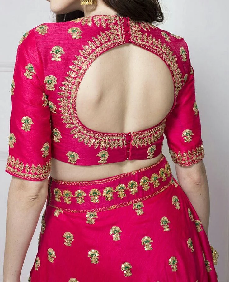 Backless Blouse Designs