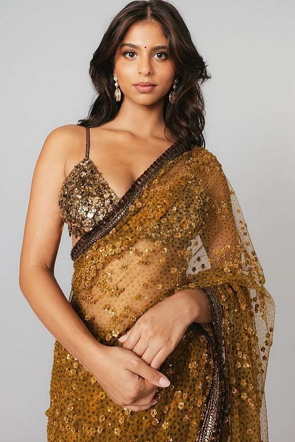 Designer Net Saree