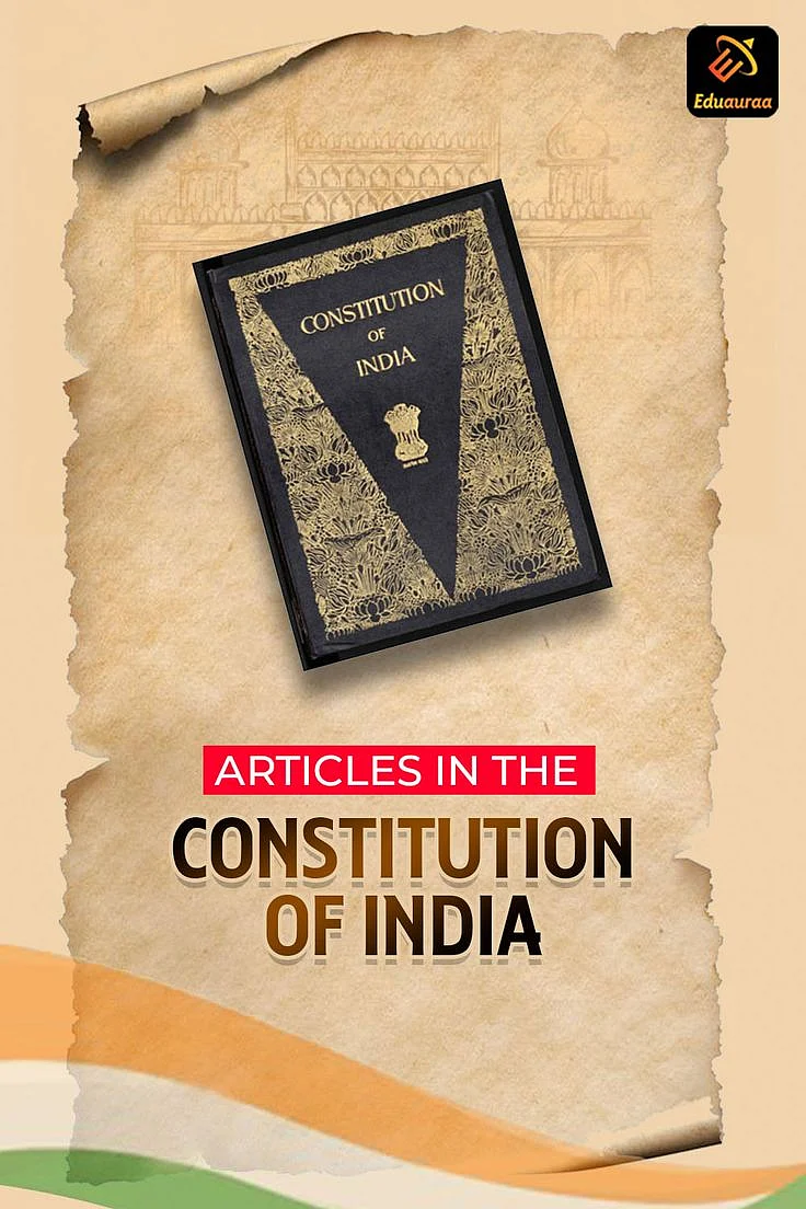 How many articles in the constitution of India
