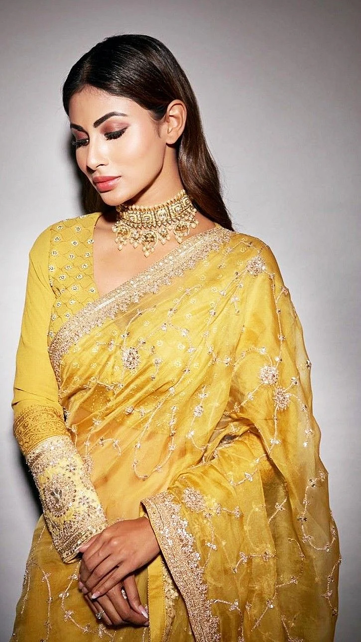 Yellow Saree