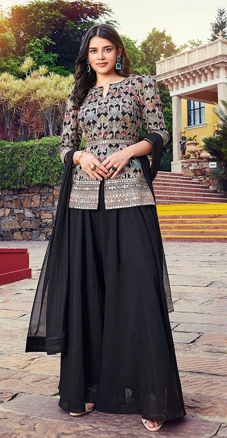 full sleeves bootcut suit