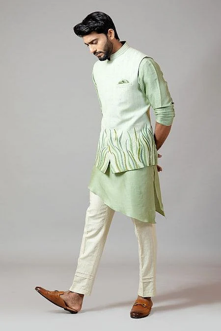 Bright kurta pajama set