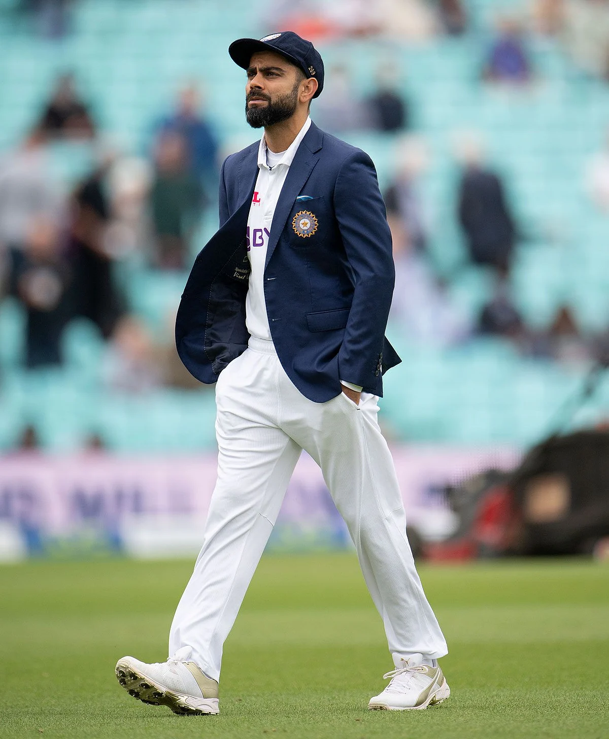 India captain cricketer LV Insurance Test match England India The Oval London 2021