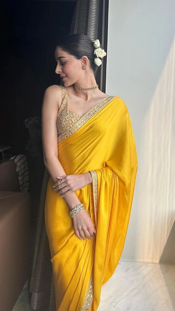Yellow Saree