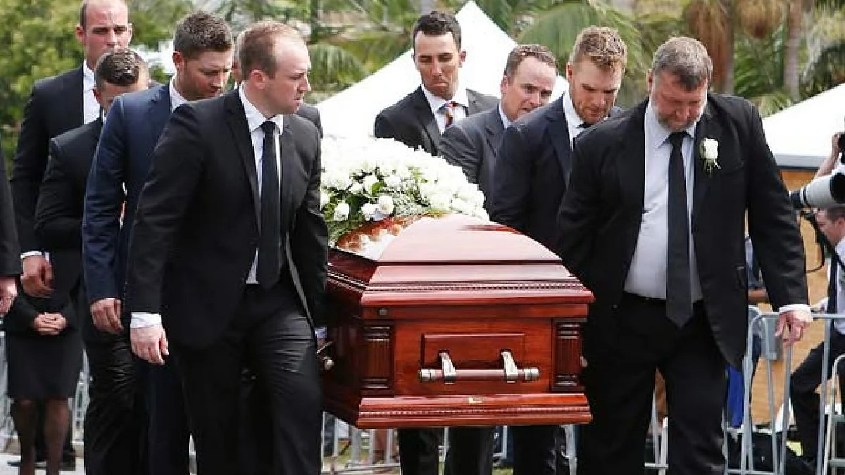 290834 phillip hughes funeral