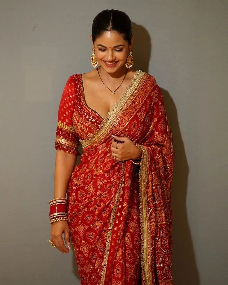 Bandhani Print Sarees