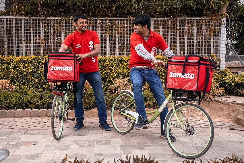 Zomato E bikes