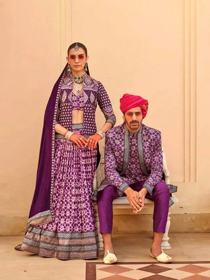 Sherwani Style Blouse