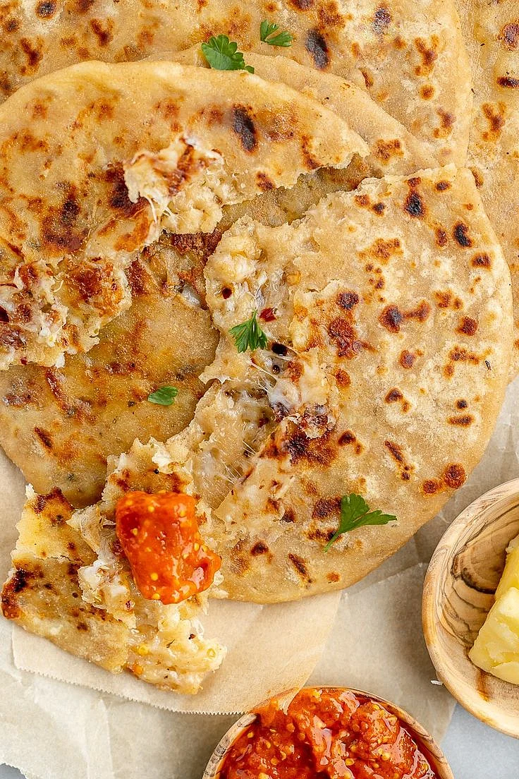 Cheese Paratha Recipe
