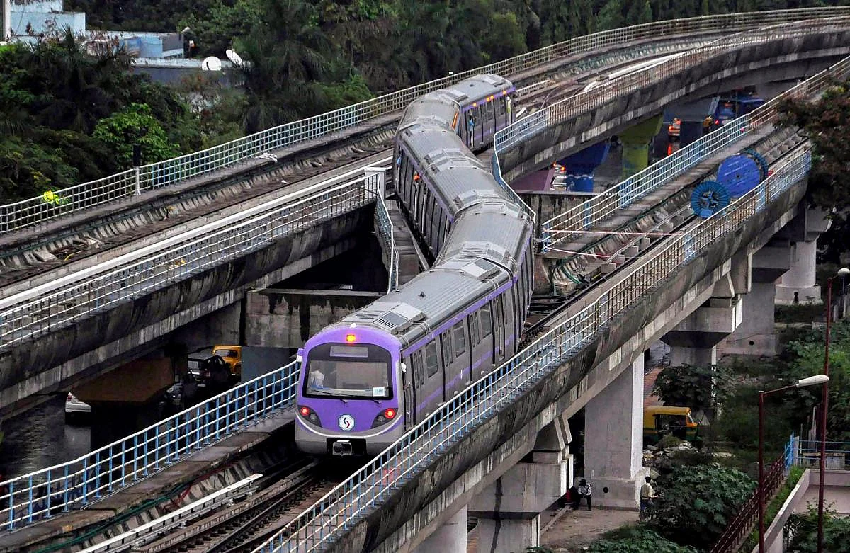 Kolkata metro PTI
