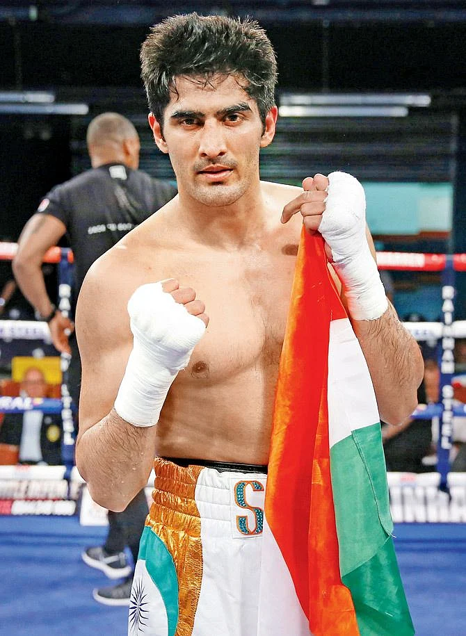 The Indian athlete Vijender Singh has been…