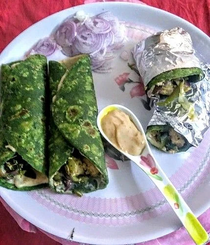 palak wraps