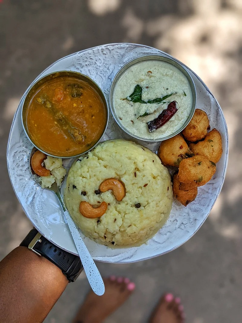 Ven pongal 6