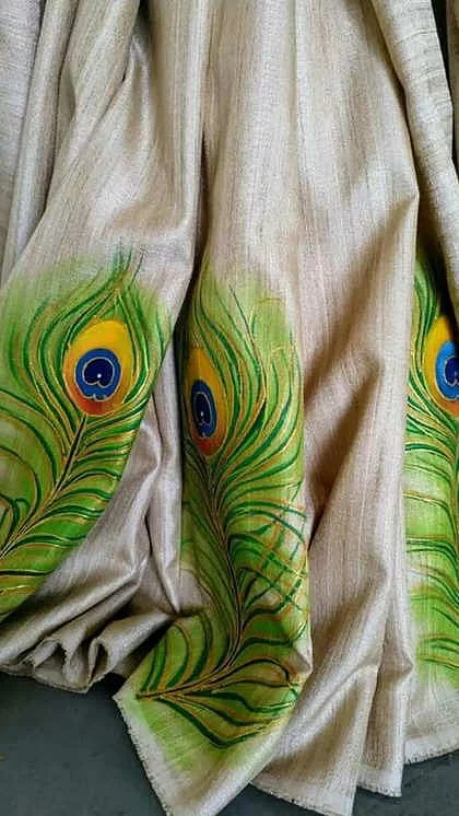 Peacock Design Saree 10