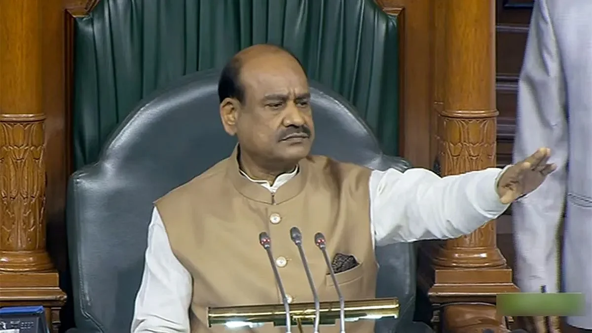 OM BIRLA LOKSABHA PM MODI