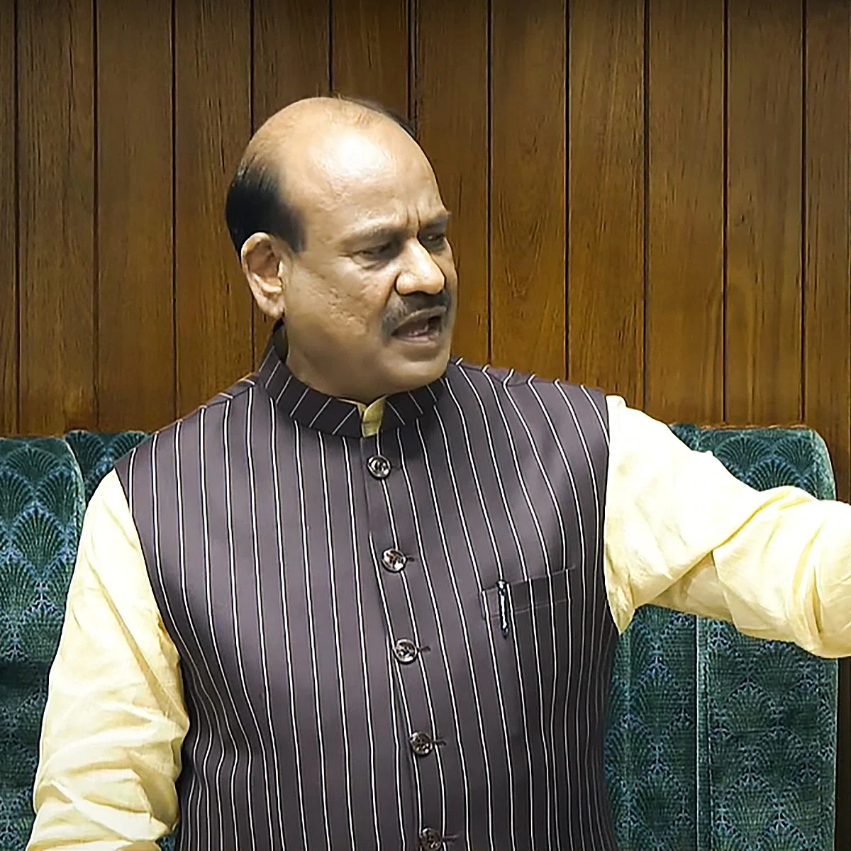 om birla lok sabha speaker emergency opposition protests 265154560
