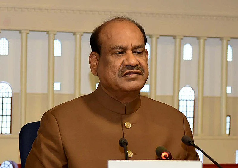 TheSpeakerofLokSabhaShriOmBirla