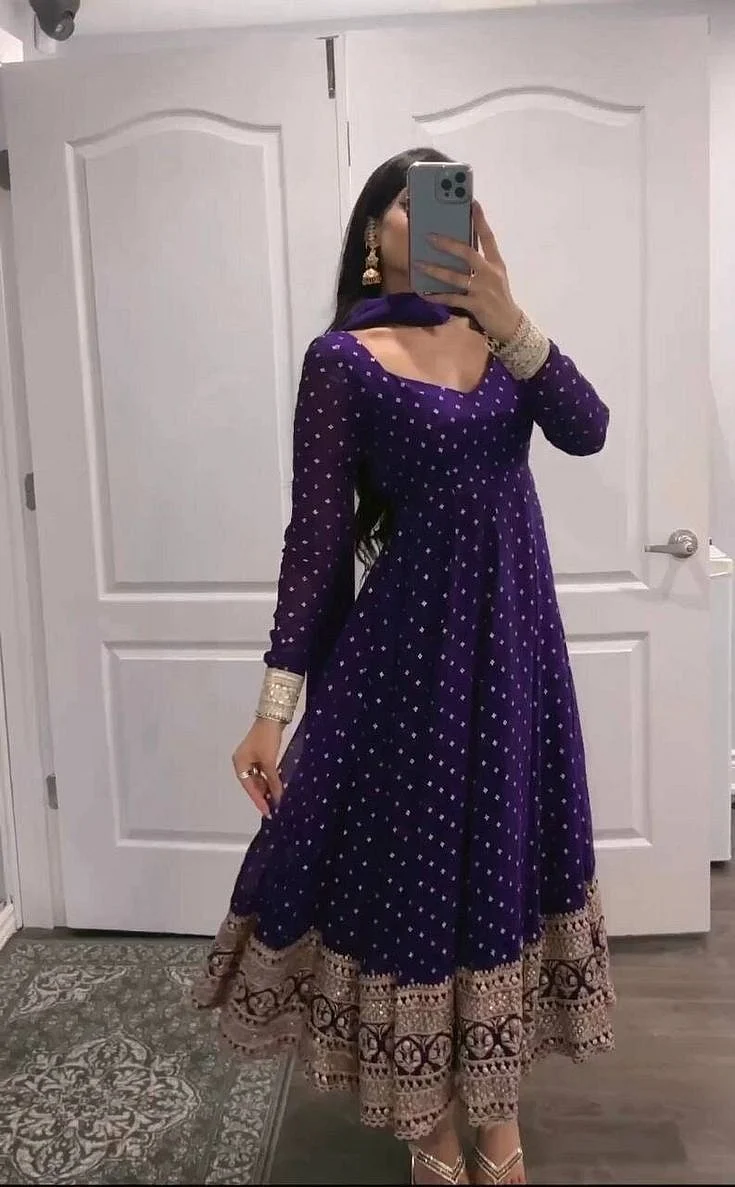 Anarkali Suit Design rjy