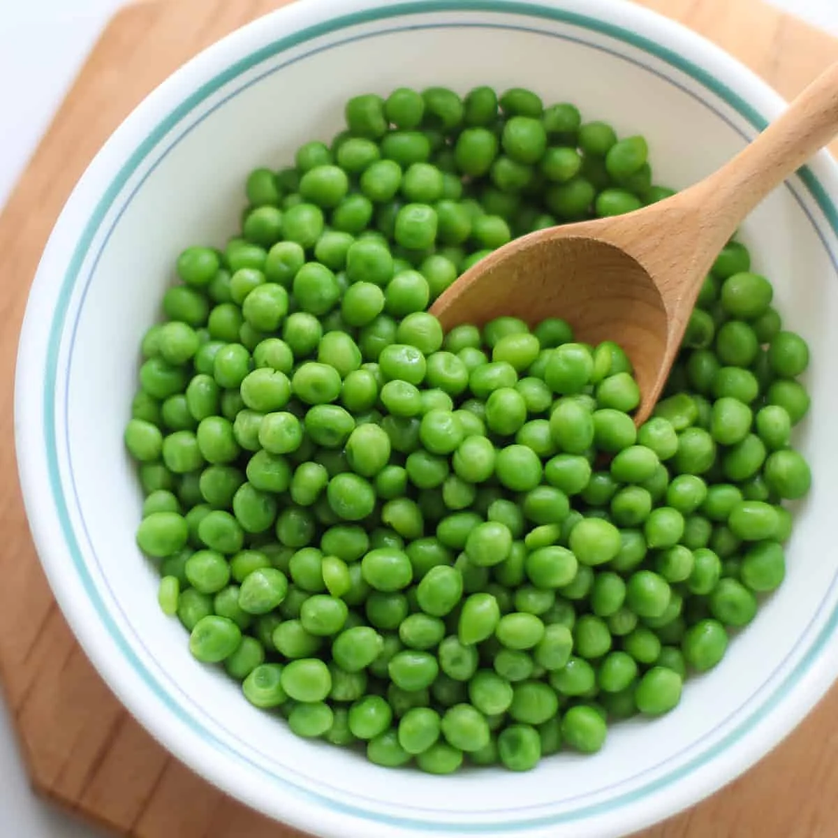 How to cook frozen peas