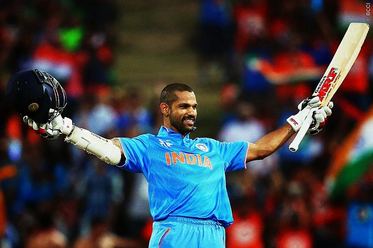 Shikhar Dhawan india vs ireland world cup 2015