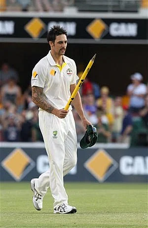 mitchell johnson brisbane 300