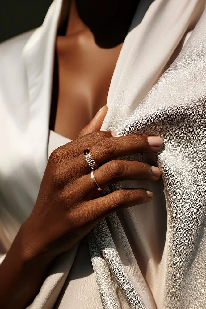 Download premium image of Diamond rings hand jewelry finger by Pinn about photo nail art manicure nail polish and hand 12418839