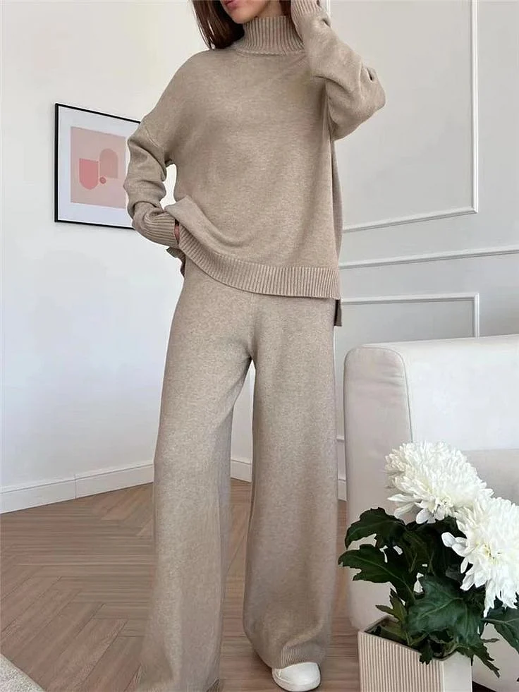 ANETTA 2 PIECES SET camel One Size