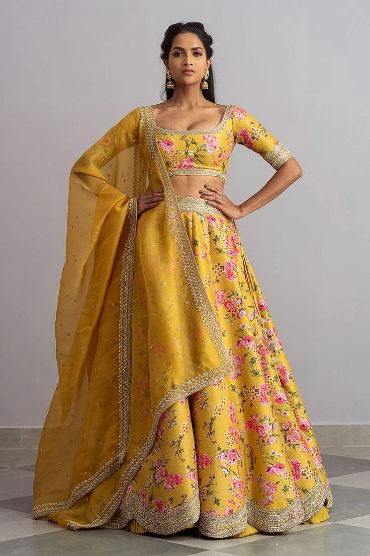 floral lehenga 4