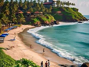 monsoon in varkala