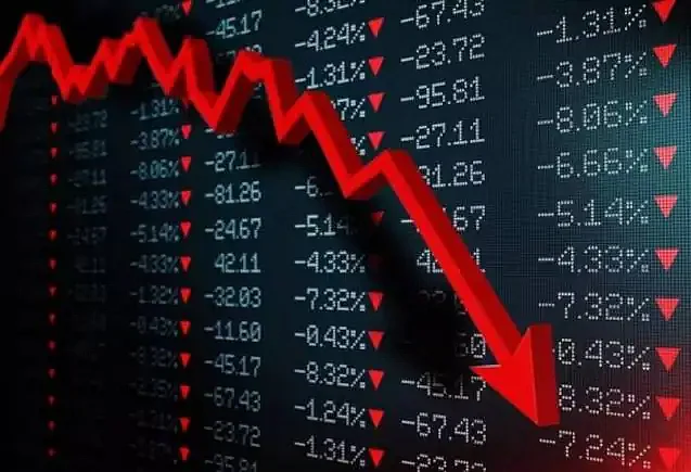 stock fall