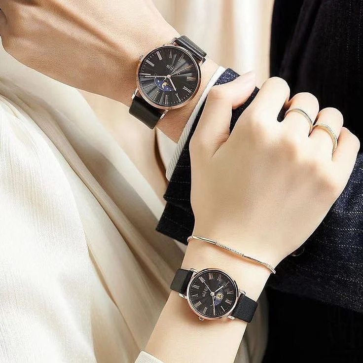 couple wrist watch