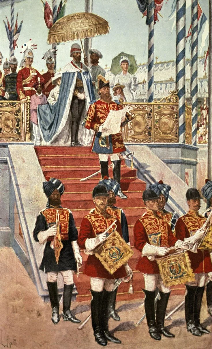 India Assemblage Delhi 1877