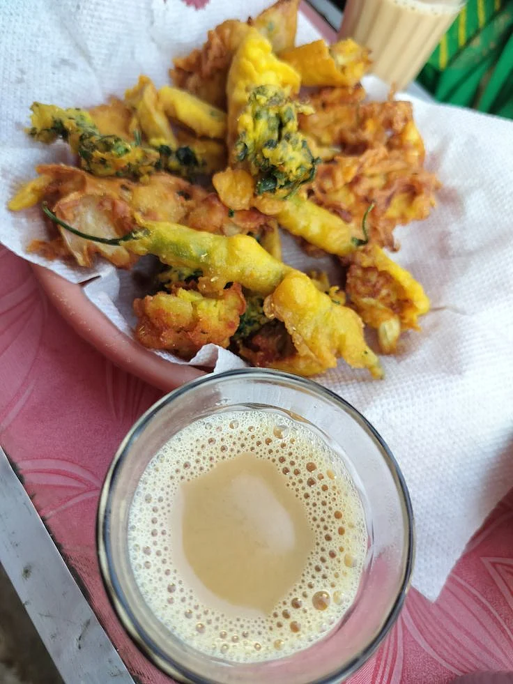 chai pakode