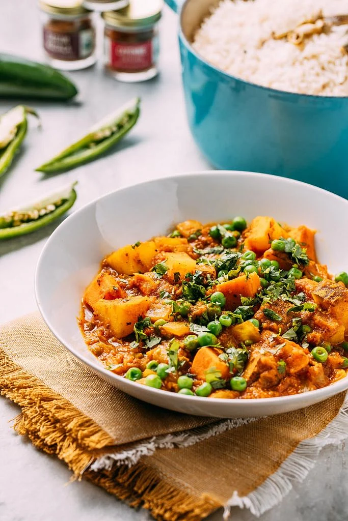 matar aloo sabji