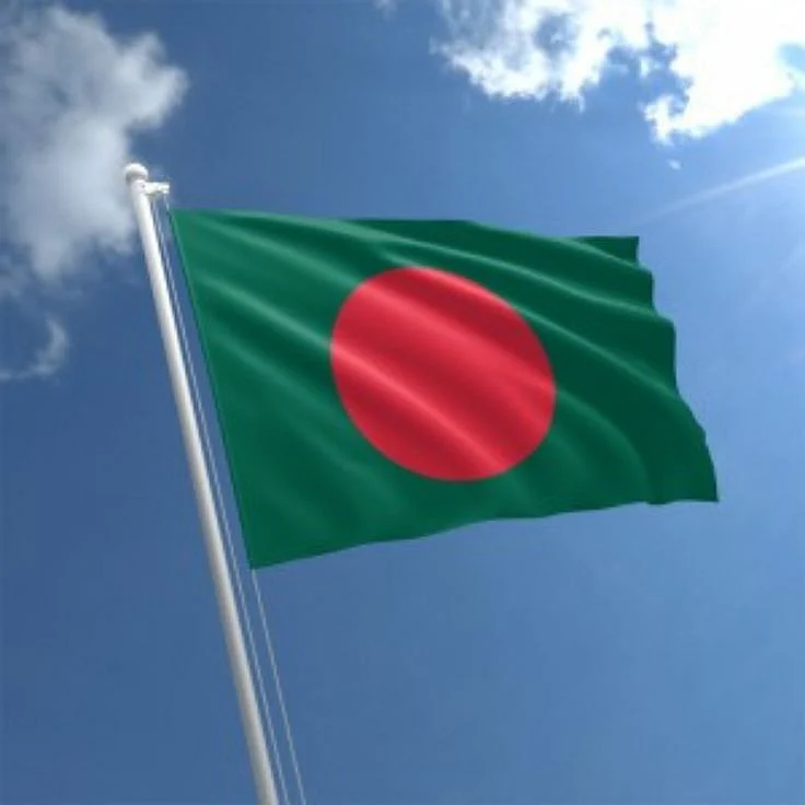 Bangladesh Flag Country Indoor Outdoor Stain Proof UV Protected Bangladeshi National Flags Polyester 60X90cm