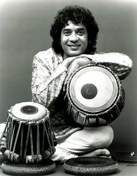 Zakir Hussain on Tablas